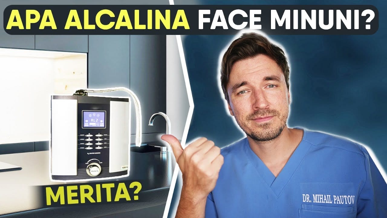Adevarul despre apa alcalină. Merită?