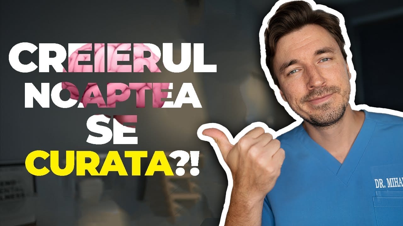Creierul tău se curăță noaptea