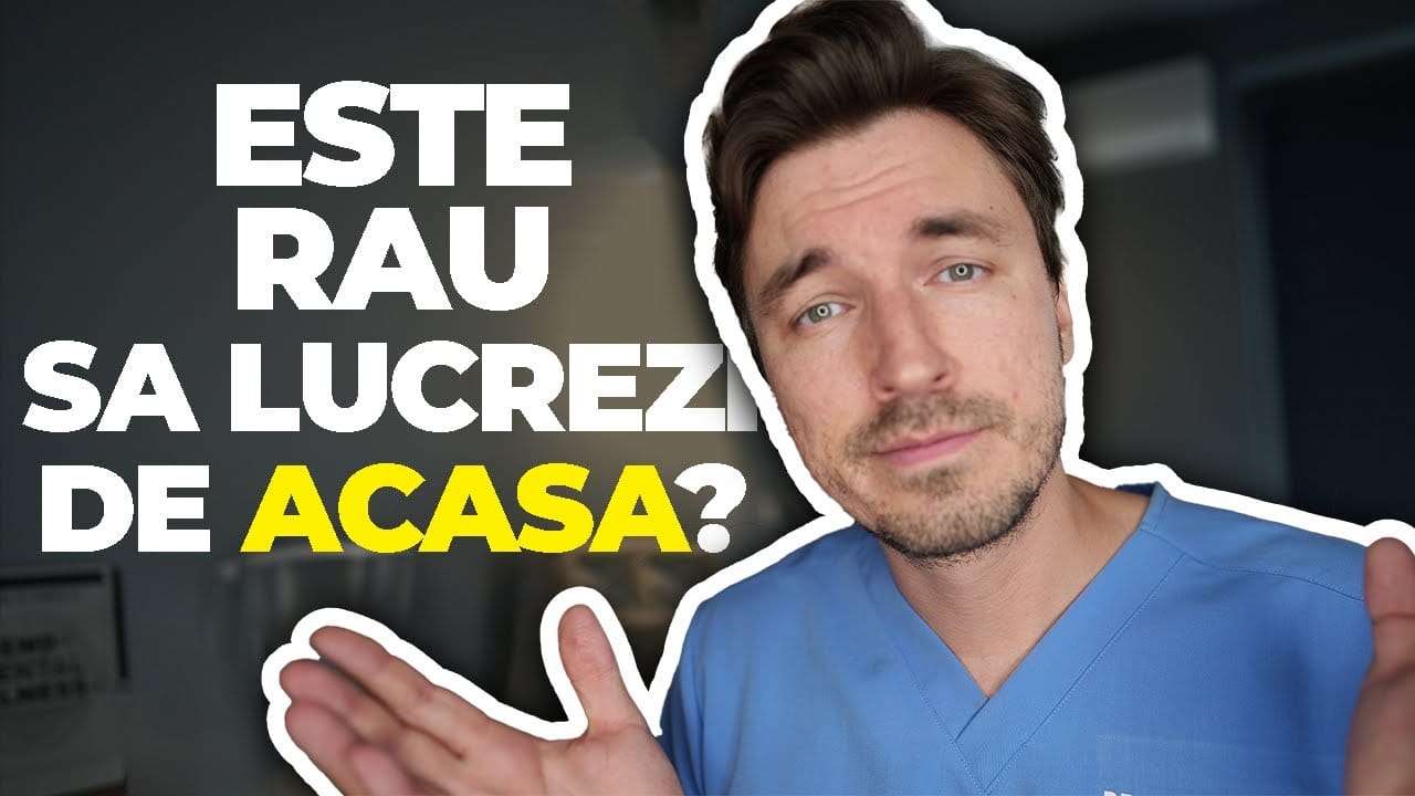 Este rău să lucrezi de acasă?