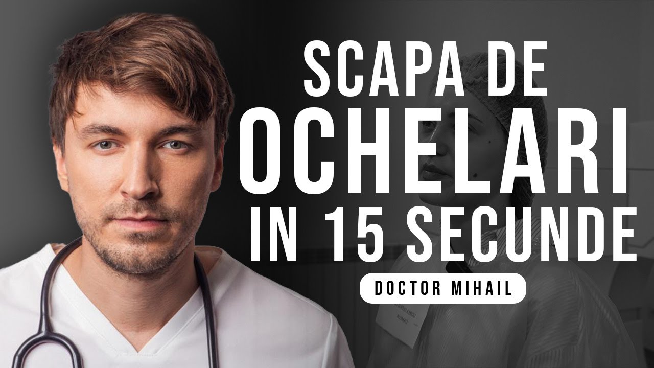 Scapă de ochelarii de vedere în sub 15 secunde pentru fiecare ochi 👓