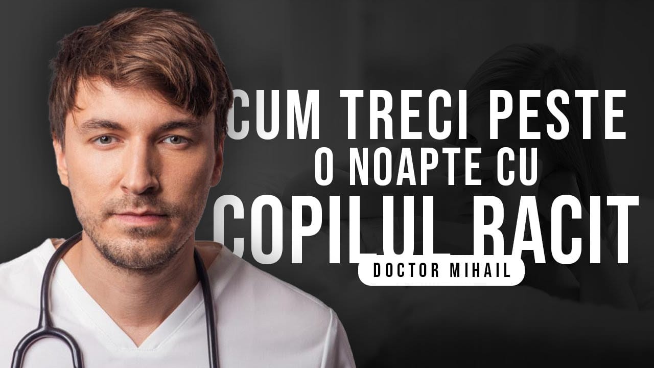 Noaptea cu copilul răcit: cum să te pregătești și să faci față mai ușor