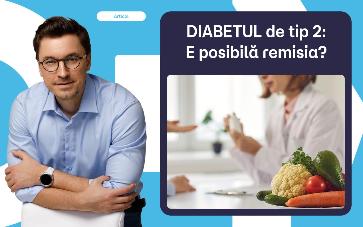 Este vindecarea sau remisia DIABETULUI de tip 2 posibilă?