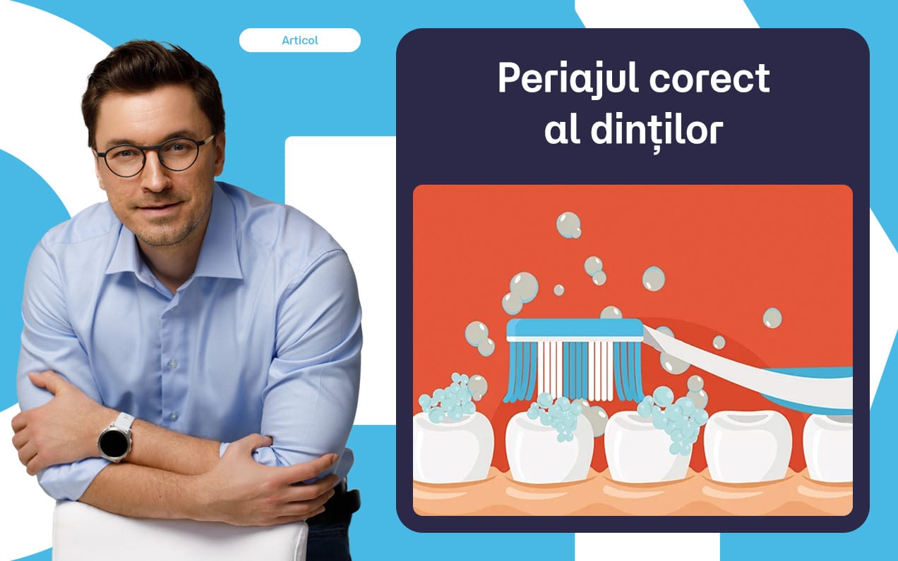 10 Reguli pentru periajul corect al dinților