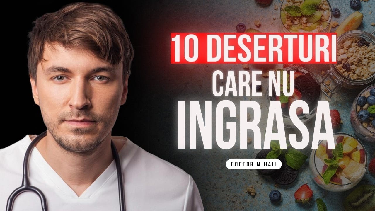 10 DESERTURI care NU îngrașă! Ușor de preparat