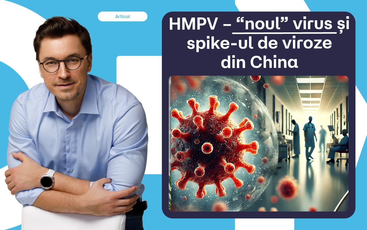 Metapneumovirusul uman (HMPV): Tot ce trebuie să știi despre noul val de viroze din China