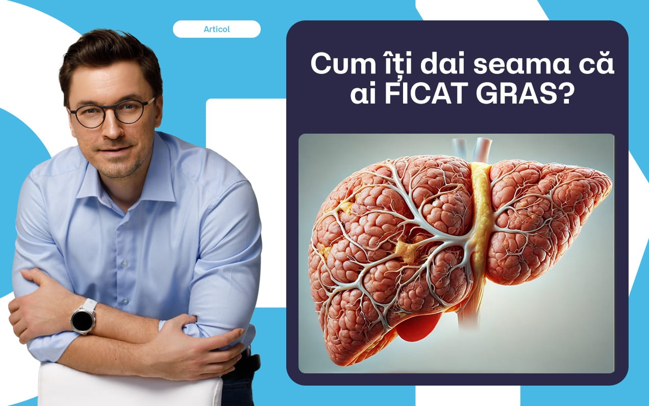 Cum îți dai seama că ai FICAT GRAS? Semne reale, mituri și ce poți face concret