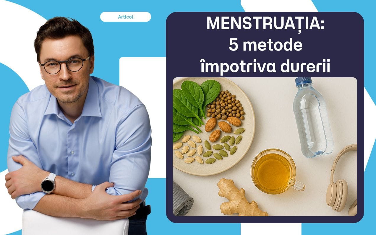 Menstruația – 5 metode naturale pentru a calma simptomele neplăcute