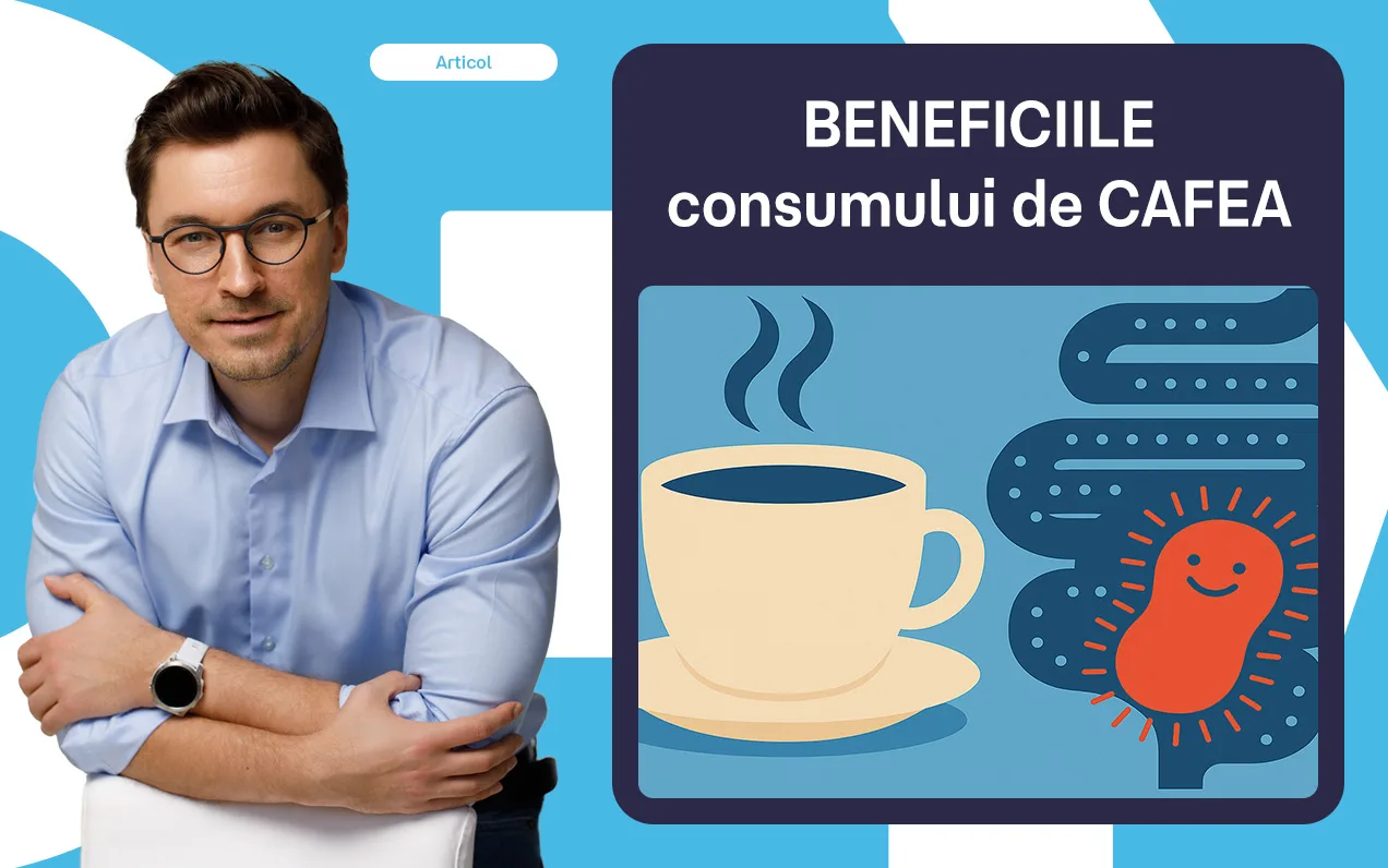 Ce legătură are cafeaua pe care o bei cu o bacterie bună din intestinul tău?