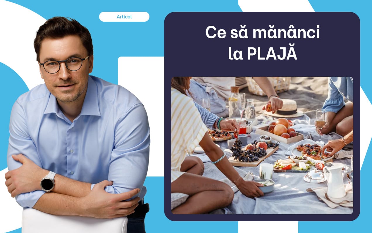 Ce mănânci la plajă contează. Alimente care te protejează de soare și te hidratează