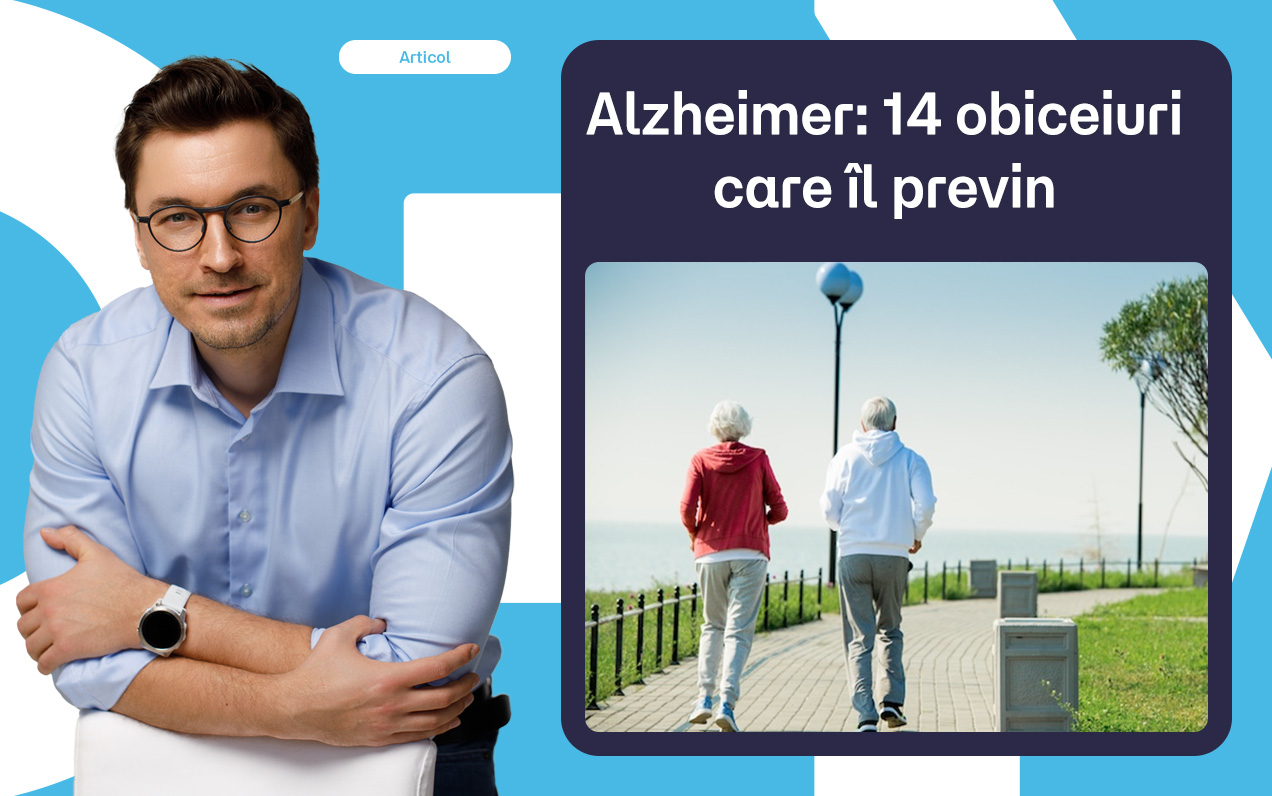 14 obiceiuri sănătoase care pot reduce riscul de demență cu până la 45%