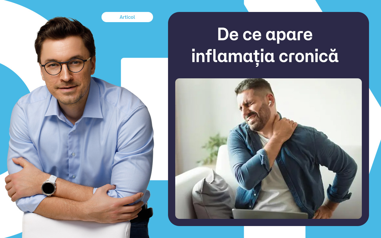 8 cauze comune ale inflamației cronice în organism
