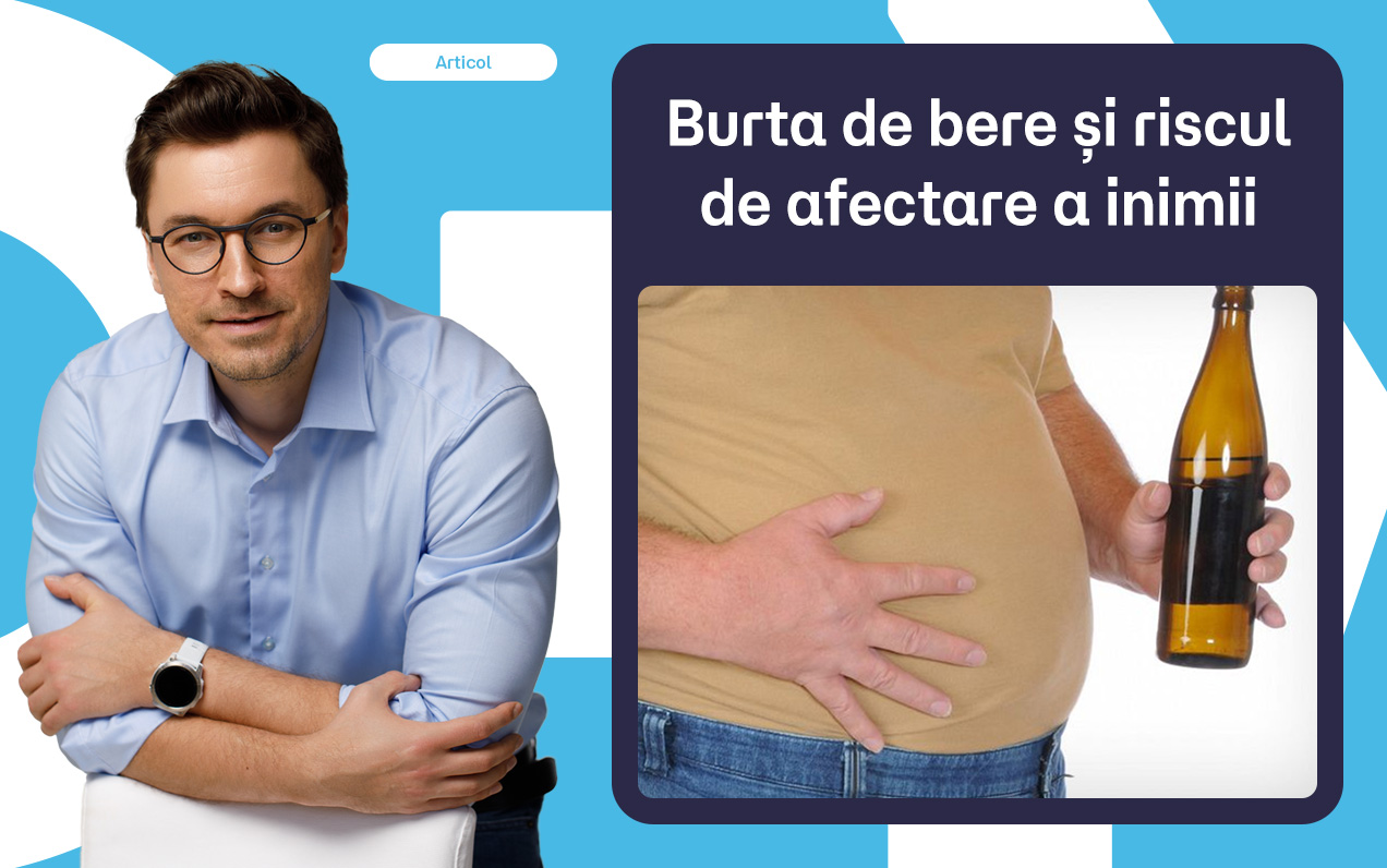 Burta de bere și riscul de afectare a inimii