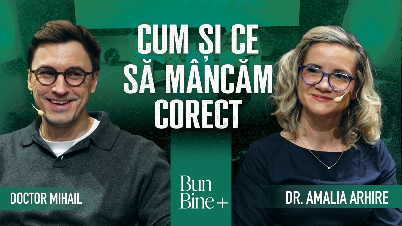 Cum arată o farfurie corectă | BunBine+ | cu Dr. Amalia Arhire