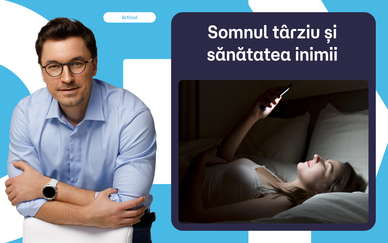 Somnul târziu și sănătatea inimii: Riscurile ascunse ale culcatului târziu