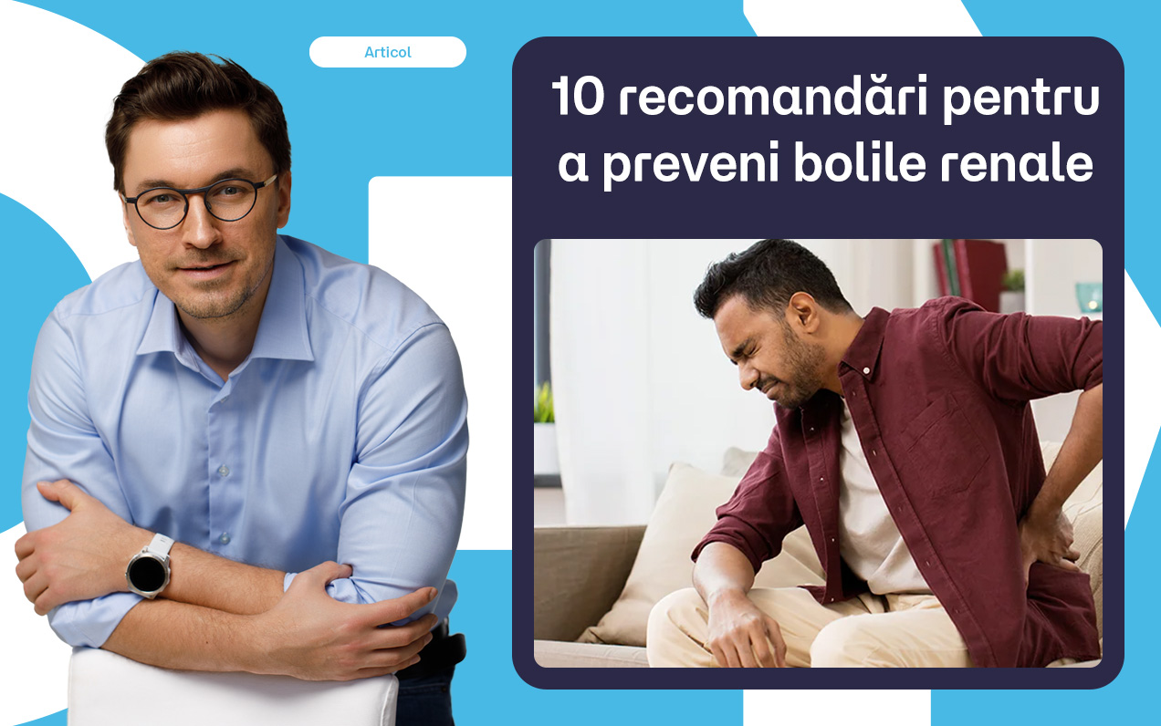 10 recomandări pentru a preveni bolile renale