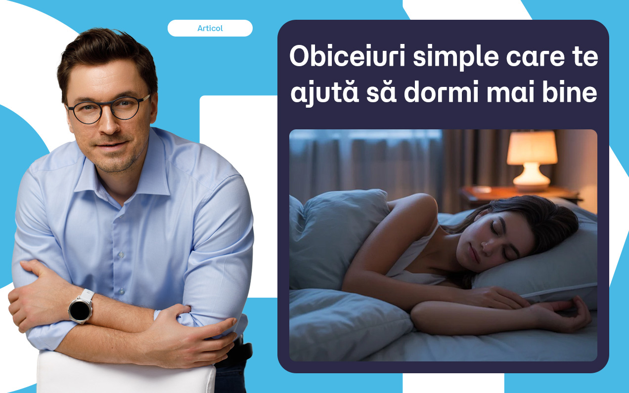 Igiena somnului: obiceiuri simple care te ajută să dormi mai bine