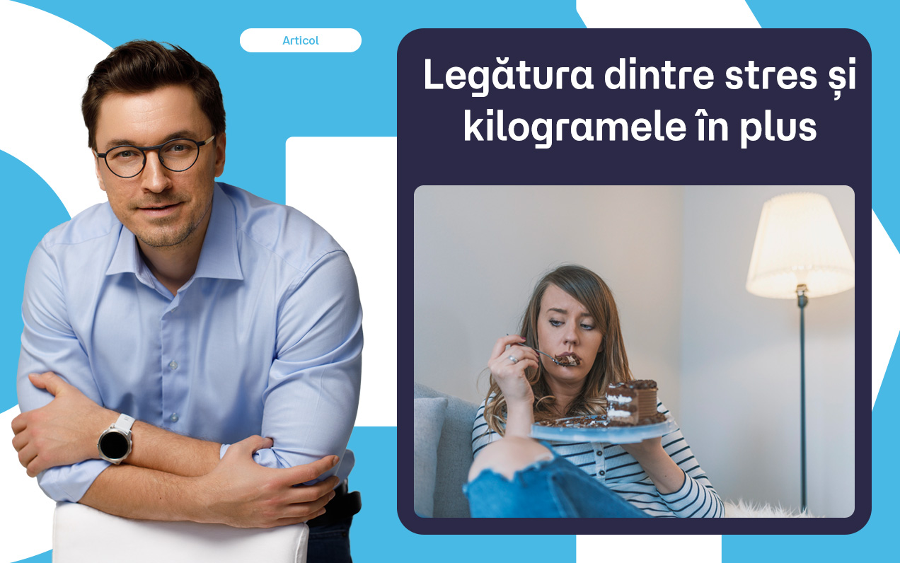 Legătura dintre stres și kilogramele în plus