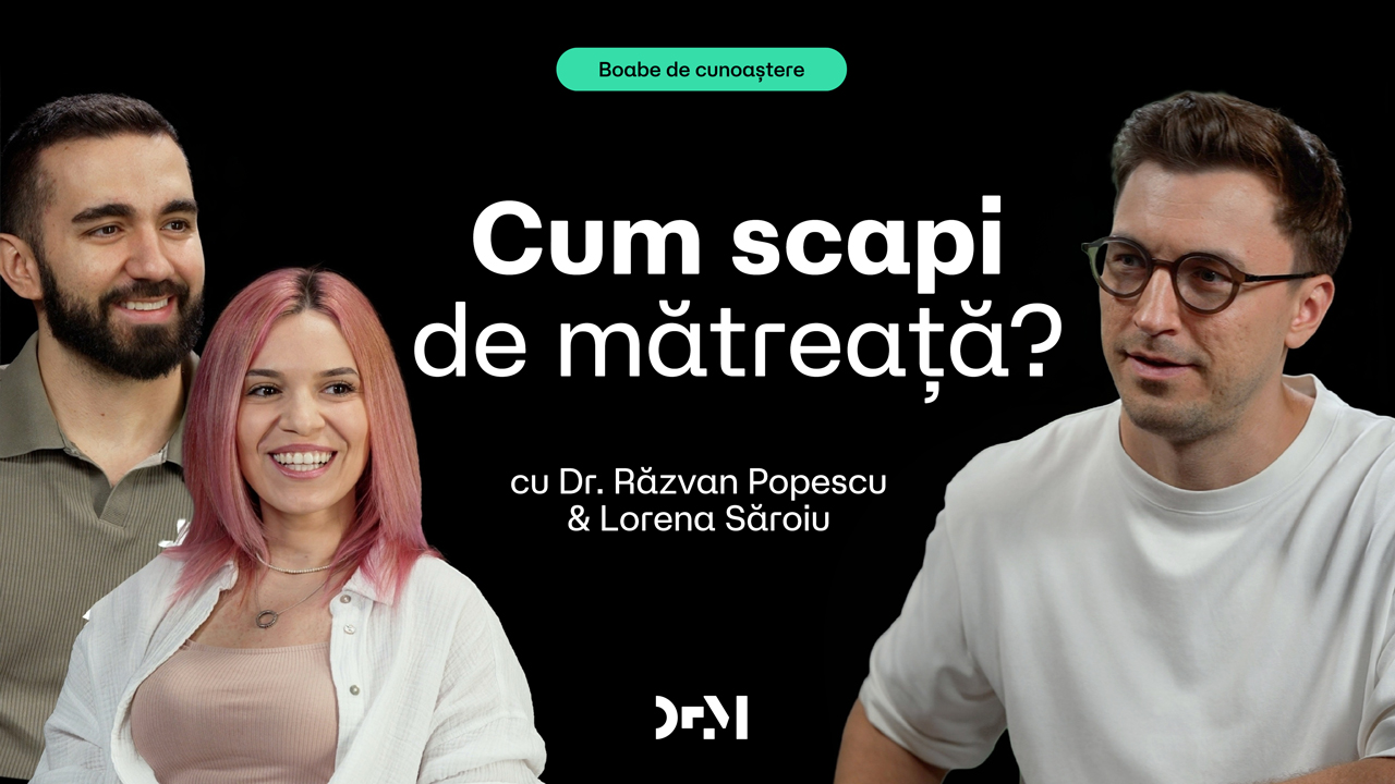 Cum scapi de mătreață. Soluții reale | BOABE DE CUNOAȘTERE | cu Dr. Răzvan Popescu & Lorena Săroiu