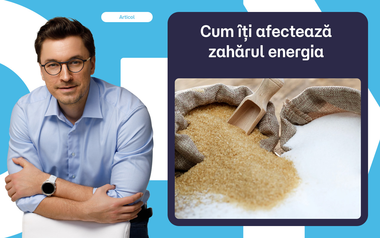Cum îți afectează zahărul energia pe parcursul zilei