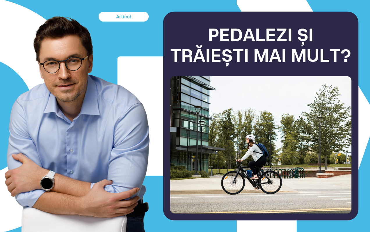 Beneficiile mersului cu bicicleta: ce câștigă inima, glicemia și genunchii, și la ce să fii atent