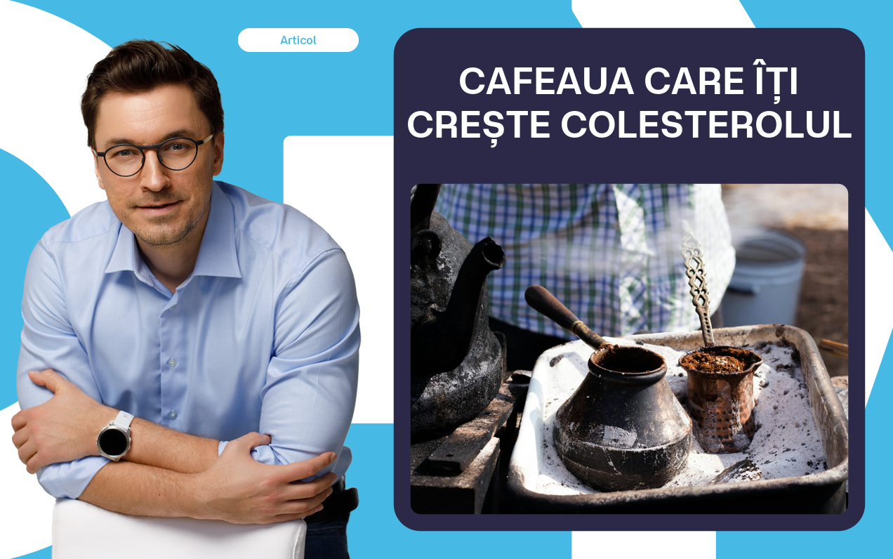 Cafeaua la ibric îți poate crește colesterolul? Ce arată studiile.