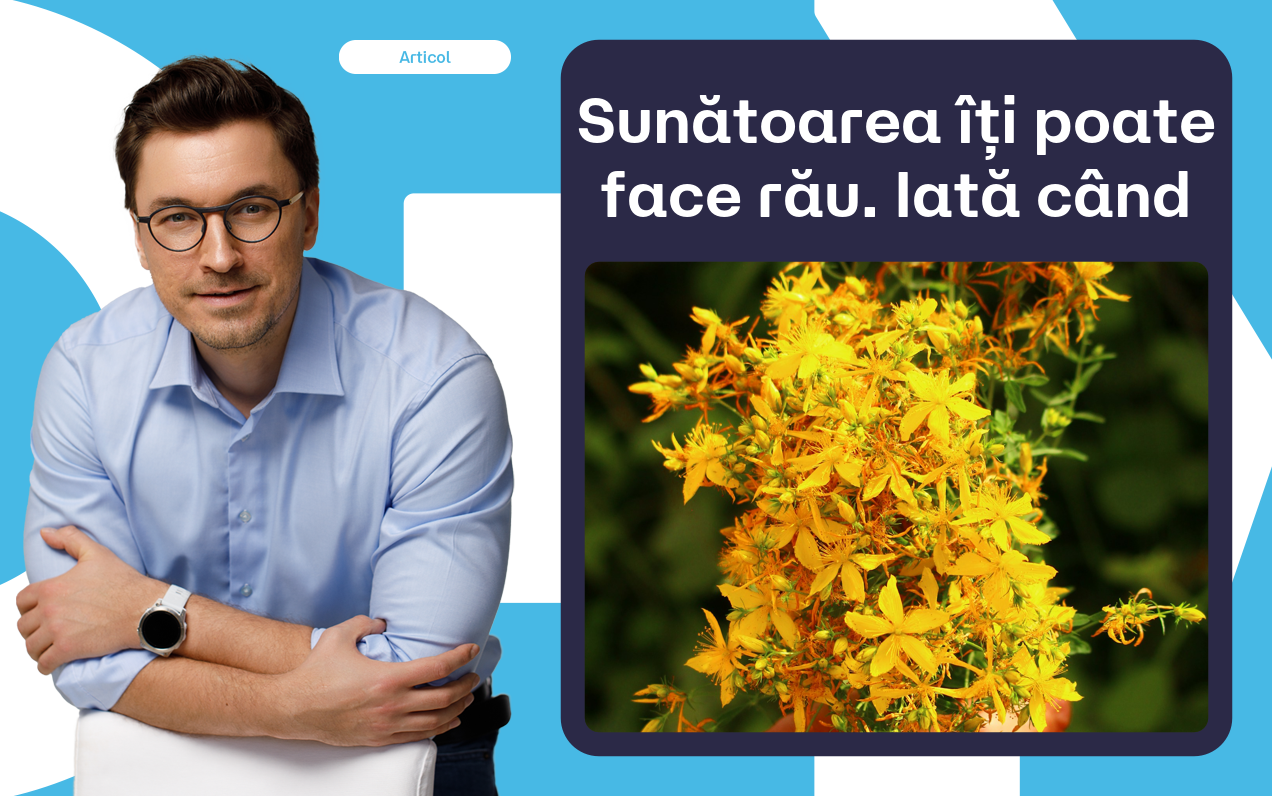 Sunătoarea poate anula efectul pastilei tale de fiecare zi: de ce aș pune un avertisment pe cutie